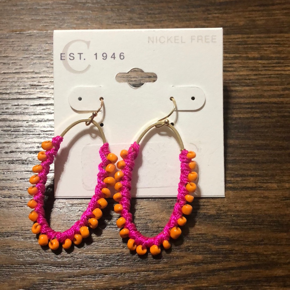 Festive dangle earrings
